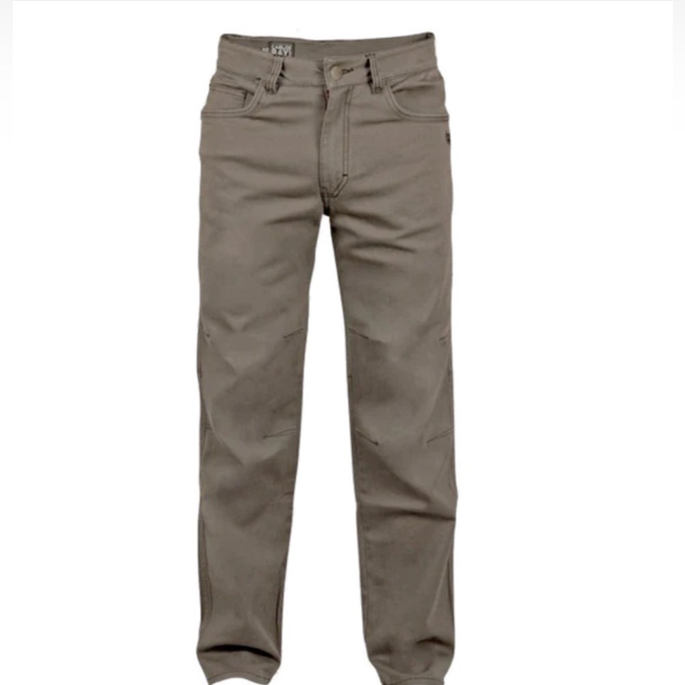 carlos ray pants men’s brown khaki pants 36 x 32 L54-26